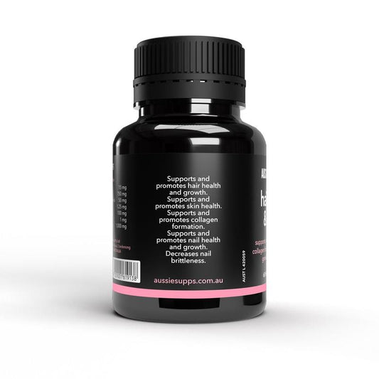 AussieSupps Hair, Skin and Nails 60 Tablets - Beauty from Within