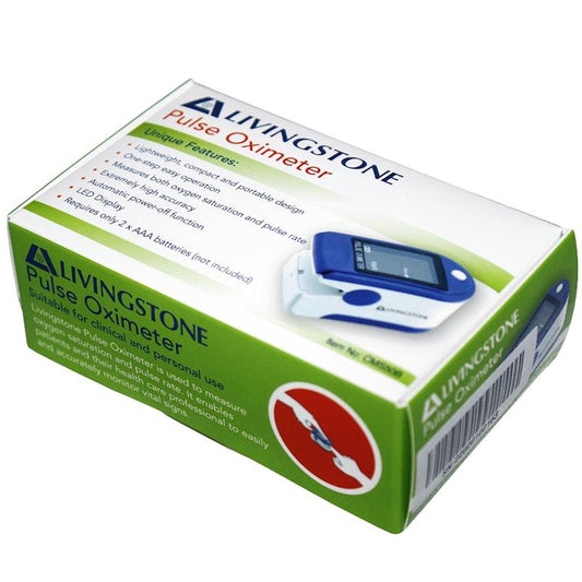 Livingstone Finger Pulse Oximeter for Adults and Youth - Accurate SpO2 Monitoring