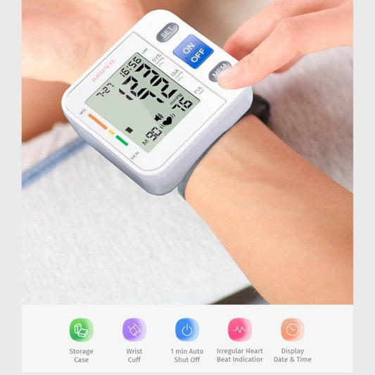 Jumper Wrist Blood Pressure Monitor - Accurate & Compact 1 Unit