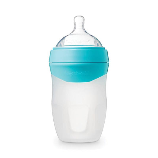 Tiny Twinkle - Silicone Baby Bottle - Mint 180ml for Newborns