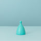 Hello Period Average Cervix Cup Blue MED - Comfort Meets Functionality – view 2 - Auzzistore
