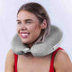 Flightmode Deluxe Memory Foam Travel Pillow - Grey – view 2 - Auzzistore