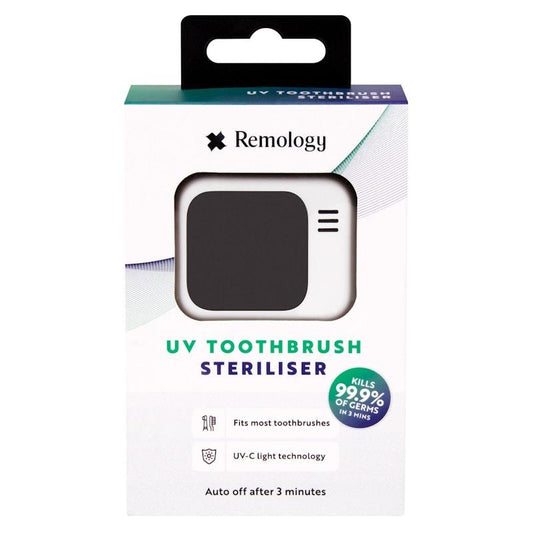 Remology Rechargeable UV Toothbrush Sterilizer Pack