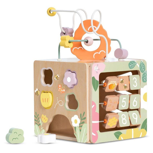 Classic World Honeybee Activity Cube - Fun Learning for Kids