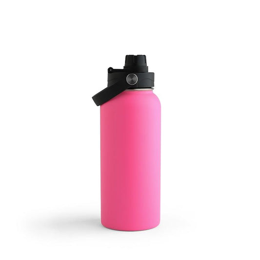 Cheeki 1 Litre Insulated Adventure Bottle - Magenta-Auzzi Store