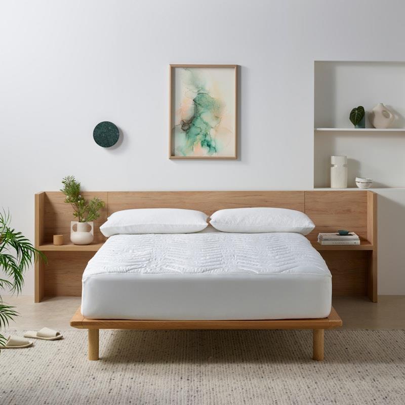 Staydry Bamboo Quilted King Single Mattress Protector-Auzzi Store