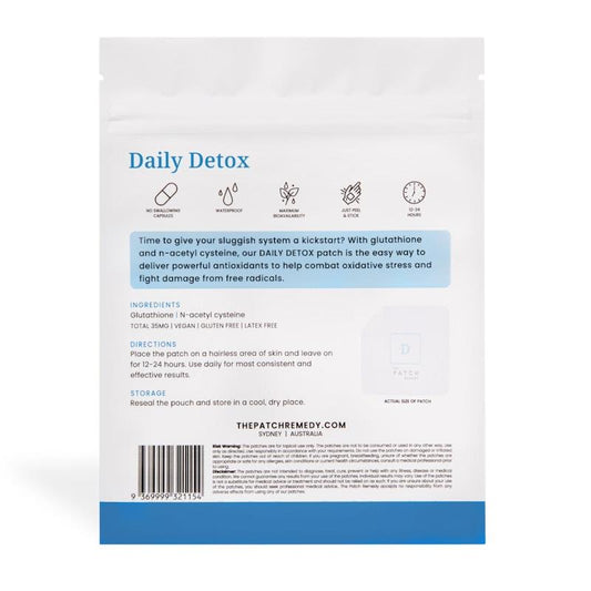 The Patch Remedy Daily Detox Patches - 30 Patches in 1 Pack