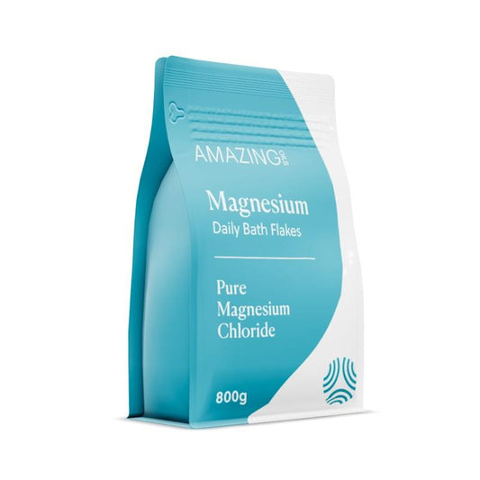 Amazing Oils Magnesium Daily Bath Flakes 800g - Pure Relaxation-Auzzi Store