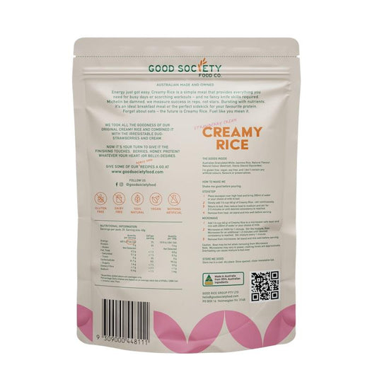 Good Society Food Co. Cream Creamy Rice - Strawberry Cream 1Kg-Auzzi Store