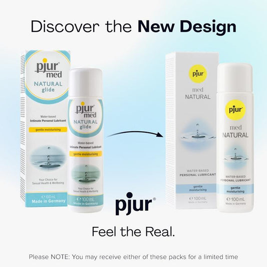 Pjur Med Natural Glide Water-Based Moisturizing Lubricant 100ml