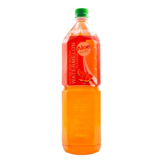 Aloe Mate Aloe Vera Drink 1.5L Watermelon - 12 Pack