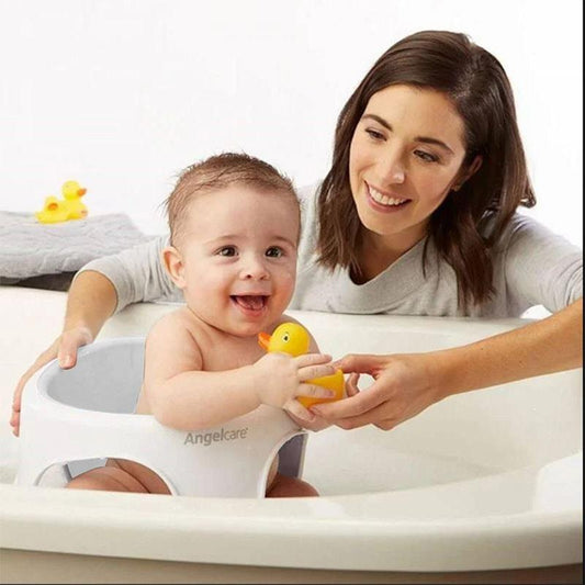 Angelcare Baby Bath Soft Touch Ring Seat - Grey - Auzzistore