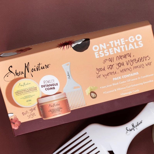 SheaMoisture On The Go Essentials Coconut & Hibiscus Styling - 3 Pieces Value Pack-Auzzi Store