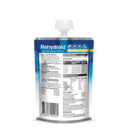 Rehydraid Electrolyte Jelly Bags - Mango 24x100g