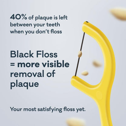 Grin Ultra Clean Adults Floss Picks 80-Pack Bag x3 Bundle