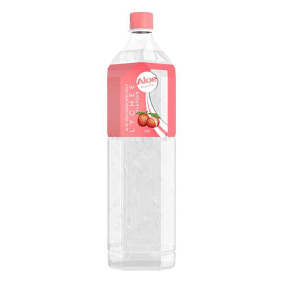 Aloe Mate Aloe Vera Drink - Lychee 1.5L - 12 Pack