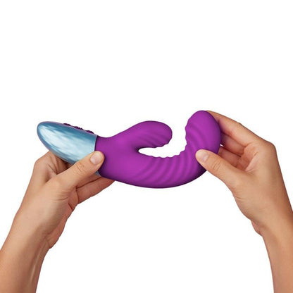 Femme Funn Delola Vibrator Purple - 1 Piece: Dual Density Delight