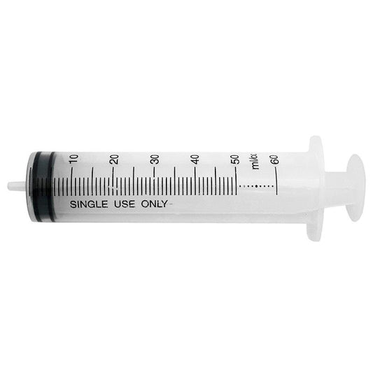 Livingstone 60ml Luer Slip Tip Syringe - Non-Sterile