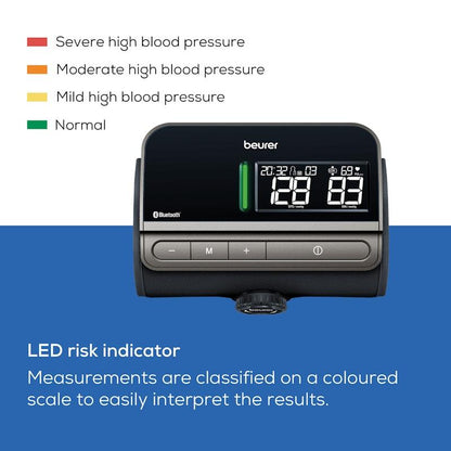 Beurer BM81 Easy Lock Bluetooth Blood Pressure Monitor 1 Unit - Smart Health Monitoring