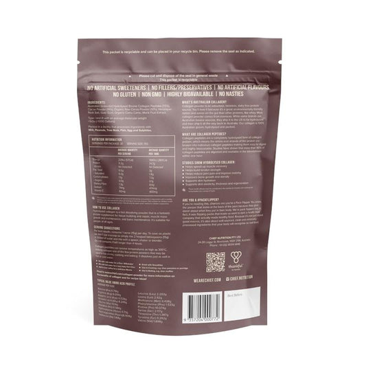 Chief Collagen Protein Powder (30 Serves) - Dark Chocolate Delight-Auzzi Store