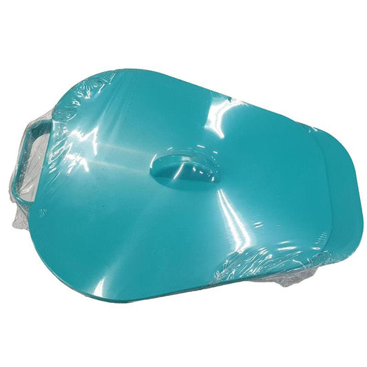 Livingstone Bedpan with Lid - Slipper Type Green Autoclavable Plastic