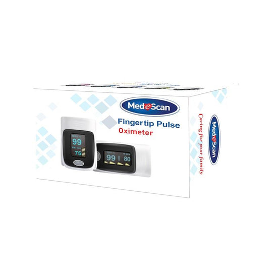 MedeScan Fingertip Pulse Oximeter - Accurate Health Monitoring Tool - Auzzistore
