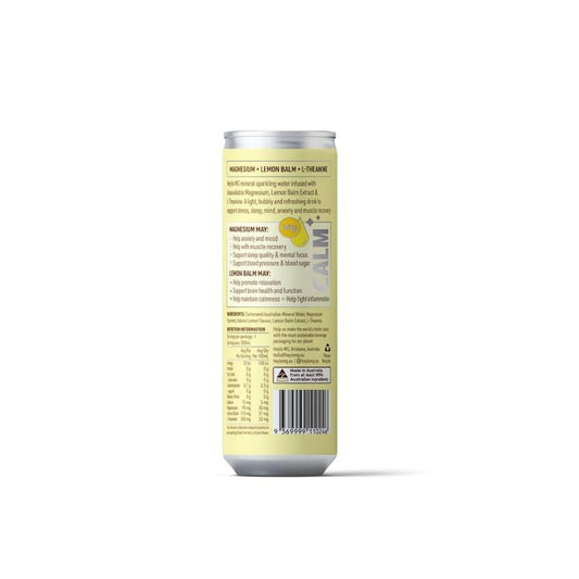 Heylo Magnesium Sparkling Water - Calm - Lemon (24x300ml)