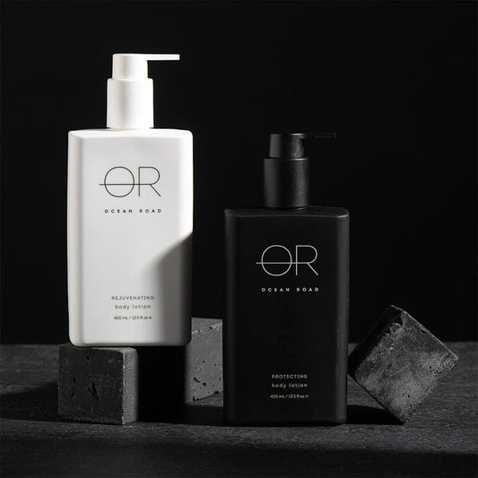 Ocean Road Black Body Lotion 400ml - Natural Skin Soothing Formula-Auzzi Store
