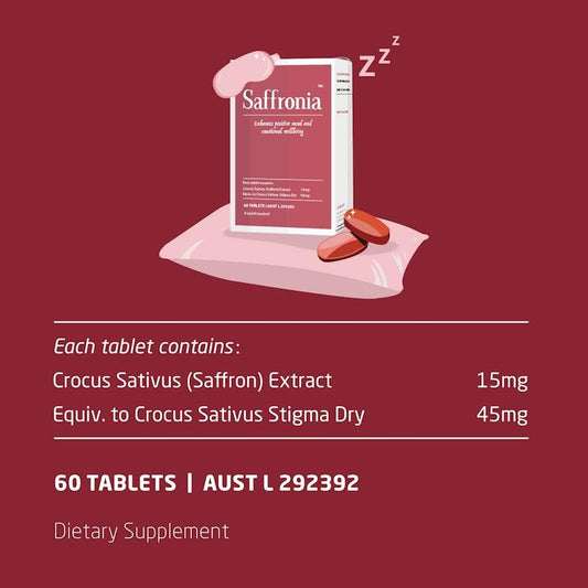 Unichi Saffronia Tablets - 60 Tablets (Spain Saffron)