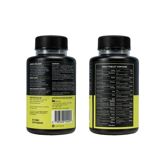 BN Healthy Chews Vanilla & Lime - Chewable Multivitamin - 60 Tablets