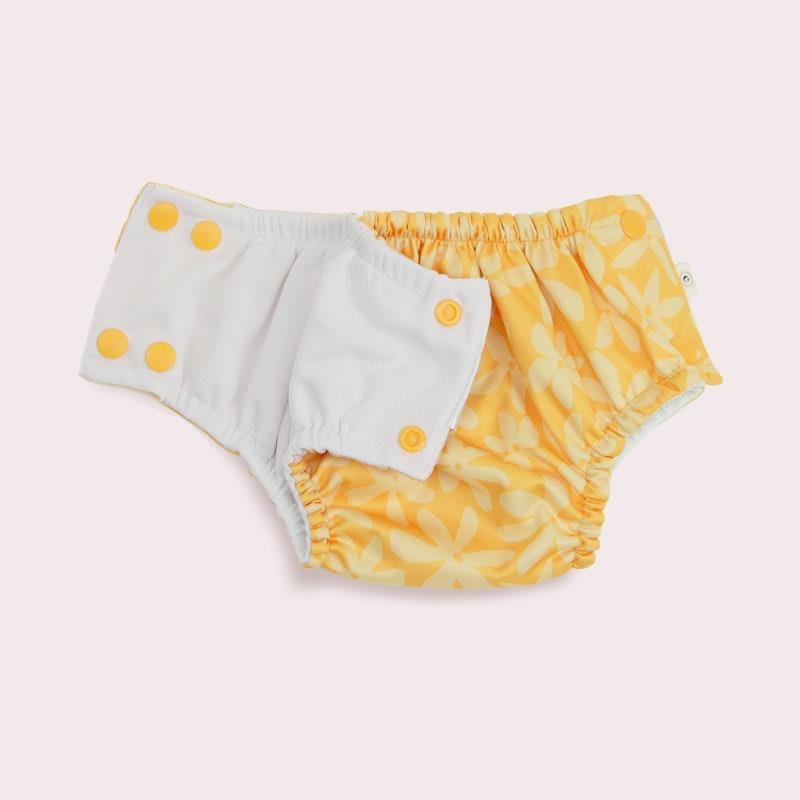 EcoNaps Daisy Swim Nappy - Large (11-13Kg)-Auzzi Store