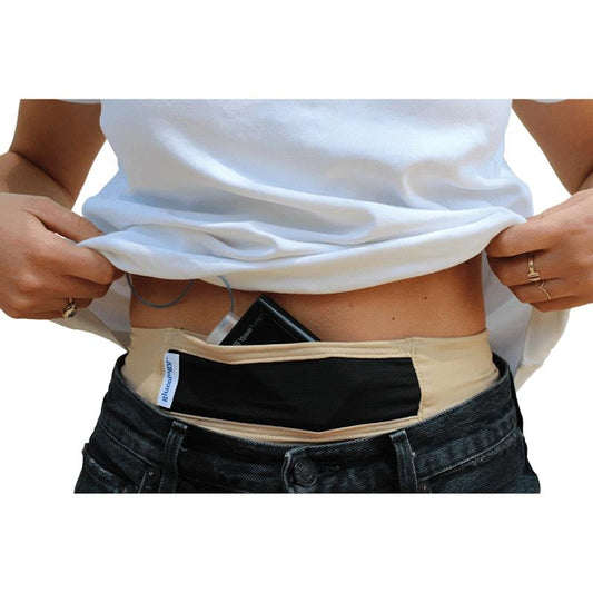 Glucology Insulin Pump Belt - Large, Beige