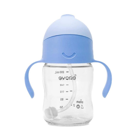 Evorie Tritan Baby 360 Straw Water Bottle Sippy Cup 200mL - Bluemoon-Auzzi Store
