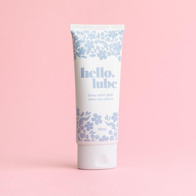 Hello Water-Based Period Lubricant 90ml – Vegan, Condom Safe