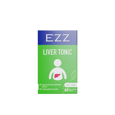 EZZ Liver Tonic 60 Capsules - Natural Liver Support
