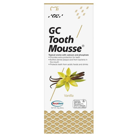 GC Tooth Mousse Vanilla - 40g - Auzzistore