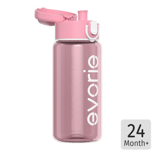 Evorie Tritan Kids Spout Water Bottle 380mL - Classic Pink-Auzzi Store