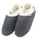 Archline Closed Back Slippers with Arch Support - Comfort Grey Marl, Size 41 – view 3
