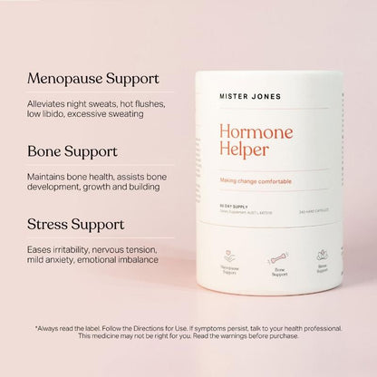 Mister Jones Hormone Helper 3-Pack - Natural Menopause Support-Auzzi Store