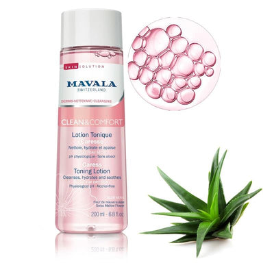 Mavala CLEAN & COMFORT Caress Toning Lotion 200ml - Natural Hydration