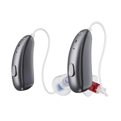 MedeScan Digital Hearing Aids - Behind The Ear 1 Pair - Clear Sound, Discreet Design