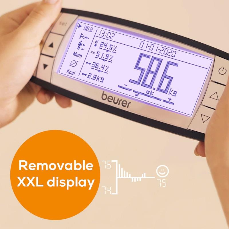 Beurer BF105 Body Complete Diagnostic Bathroom Scale 1 Unit-Auzzi Store