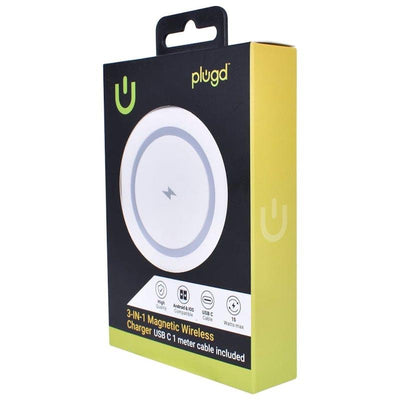 PLUGD 3-in-1 Wireless Charging Foldable Station for Apple MagSafe