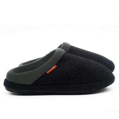 Archline Slippers Slip-On Comfort with Arch Support - Charcoal Marl Size 44