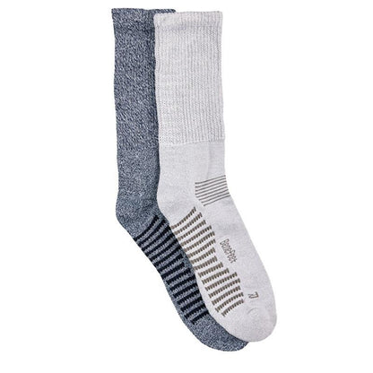 Benefeet 10 Pairs of Men's Bamboo Comfort Socks - Twisted Navy Size 6-10-Auzzi Store