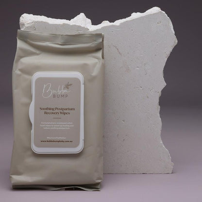 Bubba Bump Postpartum Witch Hazel Recovery Wipes 2 Pack - Soothing Relief for New Moms