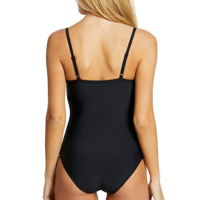 Love Luna Black Period Swim One-Piece 10-12, 4-Layer Protection