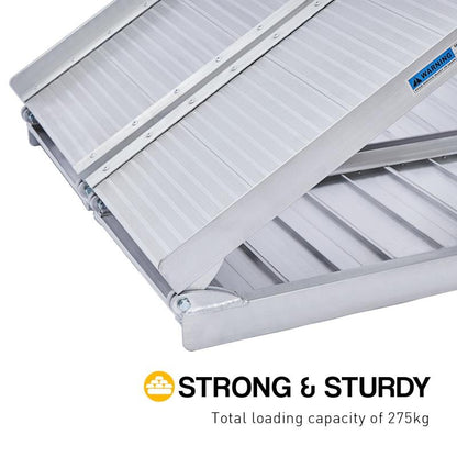 Kartrite 5 Feet Aluminium Portable Wheelchair Ramp R02