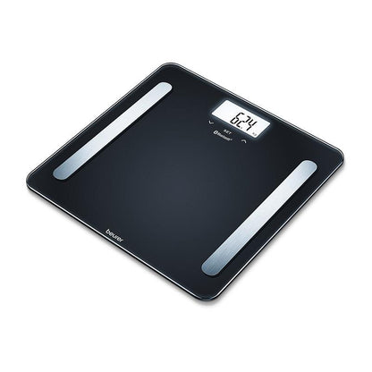 Beurer BF600B Bluetooth Body Fat Scale - Pure Black 1 Unit
