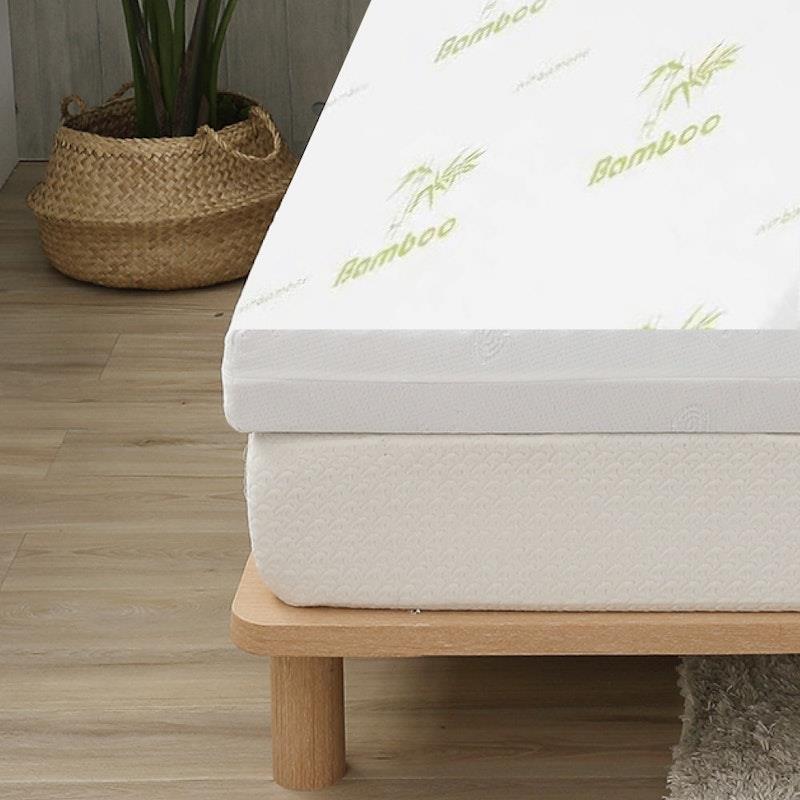 Clevinger 8cm Bamboo-Infused Memory Foam Topper - Queen Size